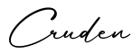 单词Cruden书写