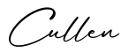 单词Cullen书写