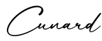 单词Cunard书写
