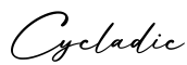 单词Cycladic书写