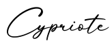 单词Cypriote书写