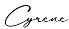 单词Cyrene书写