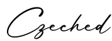 单词Czeched书写