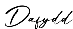 单词Dafydd书写