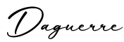 单词Daguerre书写