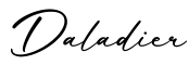 单词Daladier书写
