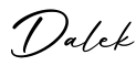 单词Dalek书写