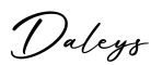 单词Daleys书写