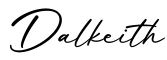 单词Dalkeith书写