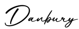 单词Danbury书写