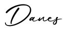 单词Danes书写
