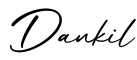 单词Dankil书写