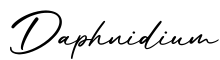 单词Daphnidium书写