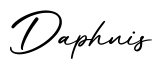 单词Daphnis书写