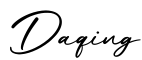 单词Daqing书写