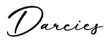 单词Darcies书写