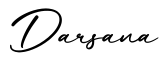 单词Darsana书写