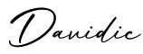单词Davidic书写