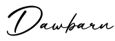 单词Dawbarn书写