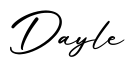 单词Dayle书写