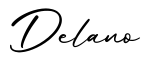 单词Delano书写