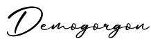 单词Demogorgon书写