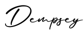 单词Dempsey书写