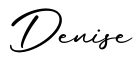 单词Denise书写