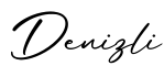 单词Denizli书写
