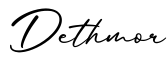 单词Dethmor书写