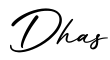 单词Dhas书写