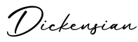 单词Dickensian书写