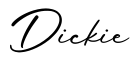 单词Dickie书写