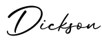 单词Dickson书写