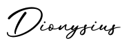单词Dionysius书写