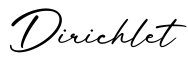 单词Dirichlet书写