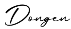 单词Dongen书写
