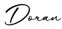 单词Doran书写