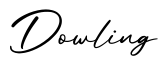 单词Dowling书写