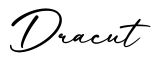 单词Dracut书写