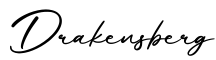 单词Drakensberg书写