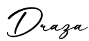 单词Draza书写