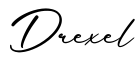 单词Drexel书写