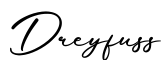 单词Dreyfuss书写