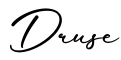 单词Druse书写