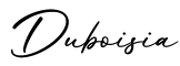 单词Duboisia书写