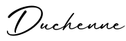 单词Duchenne书写