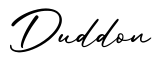 单词Duddon书写