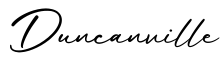 单词Duncanville书写