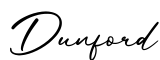 单词Dunford书写